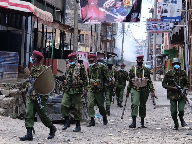 CHAOS: Kahawa West is a no go zone