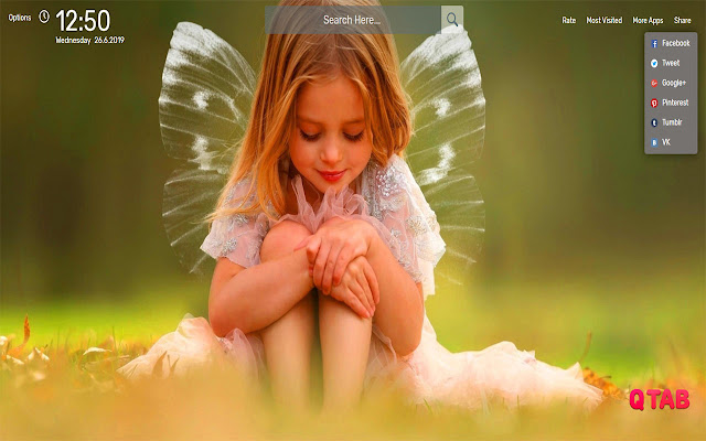 Fairy Angel Wallpapers HD Theme