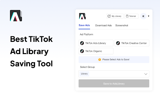 Ad Library: Localizador de anúncios do TikTok