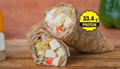 Mughlai Paneer Kathi Roll - High Protein