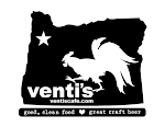 Logo for Orchards & Fear Dog at Venti's (featuring Pelican Brewing)