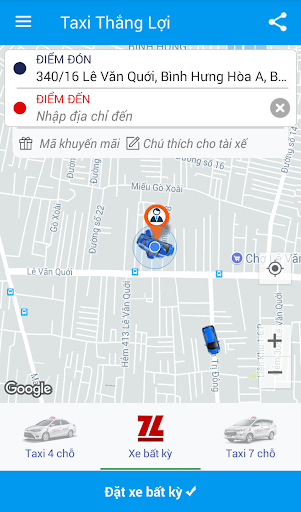 Taxi Thắng Lợi 2.3 screenshots 2