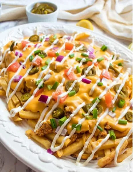 Chicken, Bacon And Cheese Fries