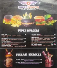 Super Donuts- American Eatery & Bakery menu 1