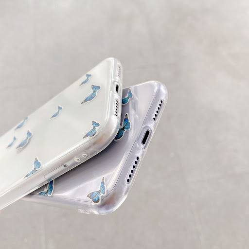 Title 2, Blue Butterfly Anti-Drop Phone Case. Protect yo...