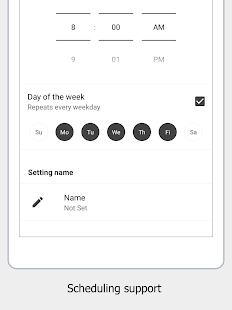 Autoroid - Automation Device Settings Screenshot