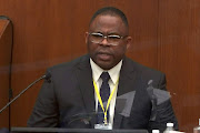 Sergeant Jody Stiger of the LAPD answers questions during the eighth day of the trial of former Minneapolis police officer Derek Chauvin for second-degree murder, third-degree murder and second-degree manslaughter in the death of George Floyd in Minneapolis, Minnesota, US on April 7, 2021 in a still image from video. 