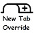 Override Chrome's New Tab Policy