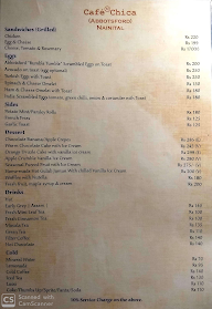 Eeja Cafe menu 1