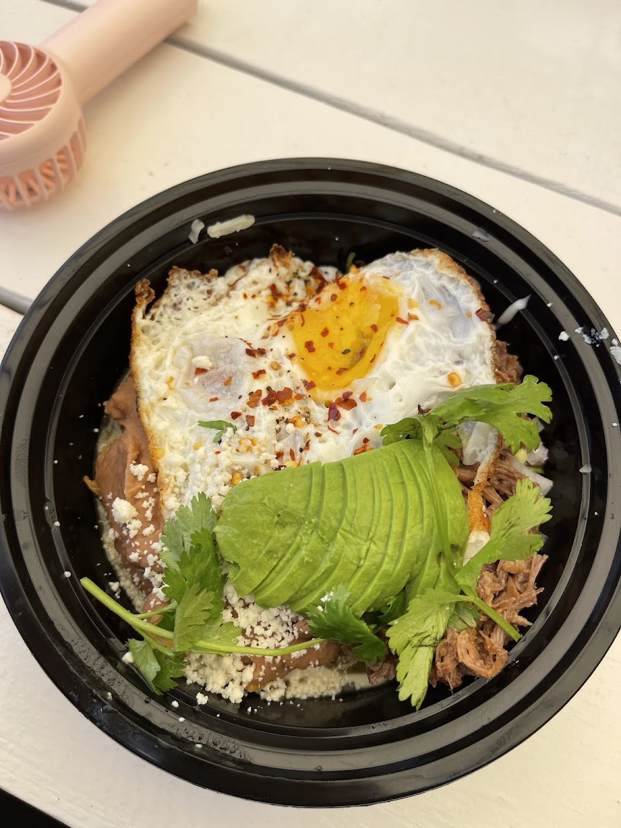 Chilaquiles bowl