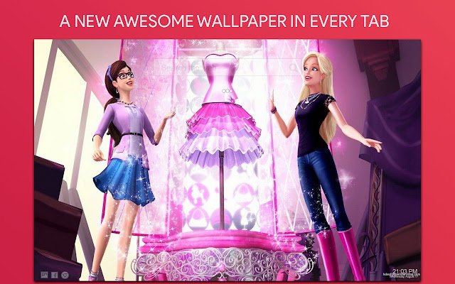 Barbie Wallpaper HD Custom New Tab