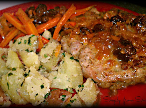 paired with my 
https://www.justapinch.com/recipes/side/vegetable/brown-sugar-carrots.html?p=1

and my 

https://www.justapinch.com/recipes/main-course/pork/herb-crusted-pork-chops.html?p=1