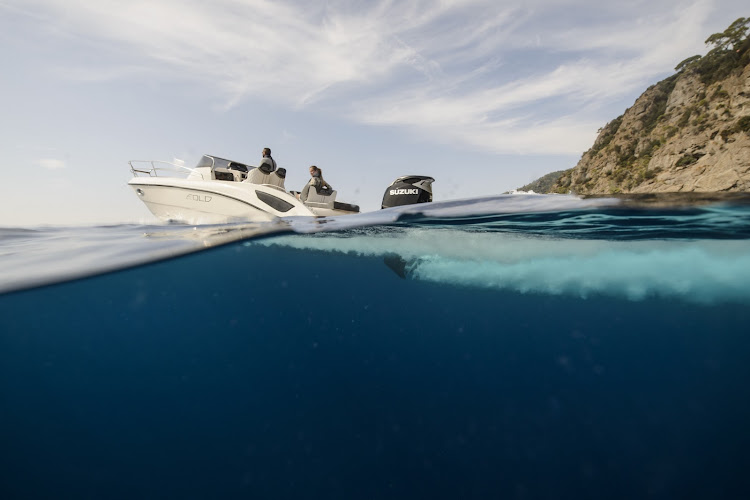 Micro-plastic is filtered as seawater is pumped through the engine to cool it. Picture: SUPPLIED