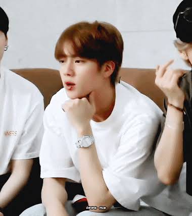 BTS Kim Seokjin - Seokjin in white t-shirt looking so