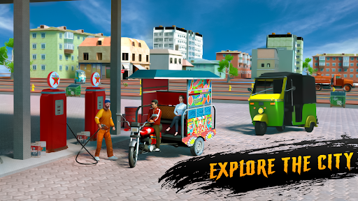 Screenshot Tuk Tuk Auto Rickshaw Game 3d