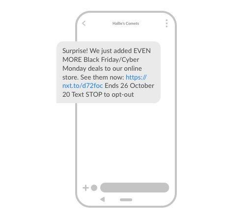 60+ BFCM SMS Marketing Examples And Templates | MessageMedia