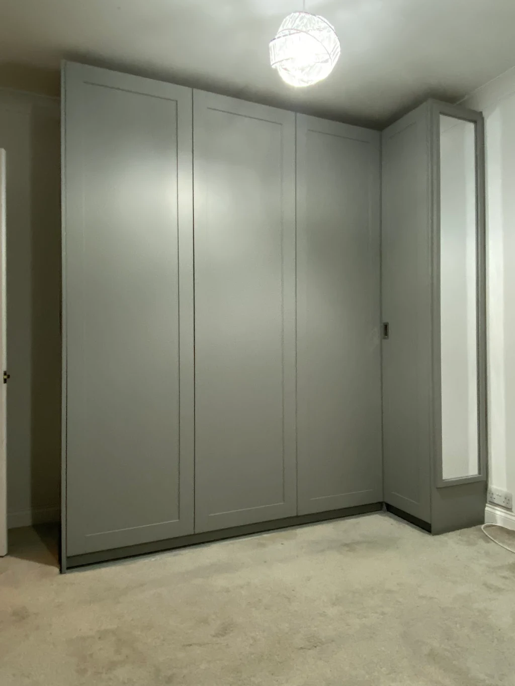 Album cover: Bespoke wardrobe installation - Rayleigh
