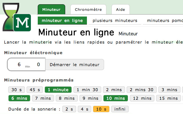 Minuteur