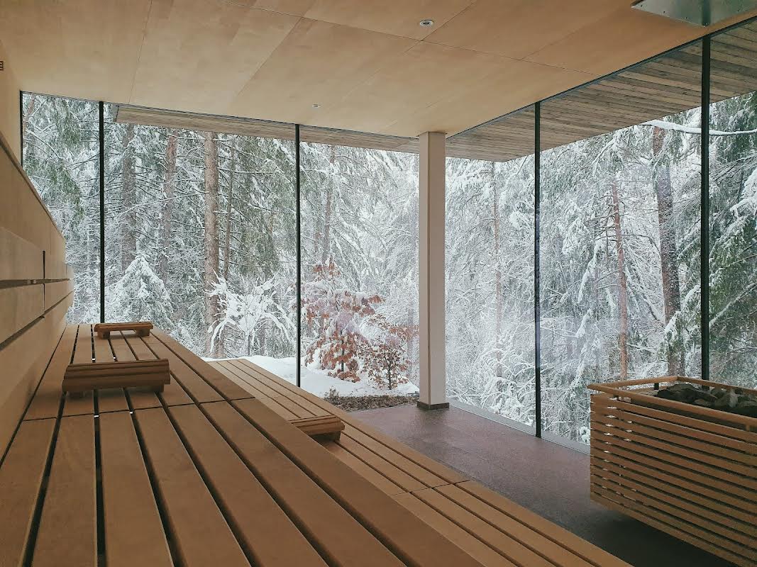 Saltus sauna winter