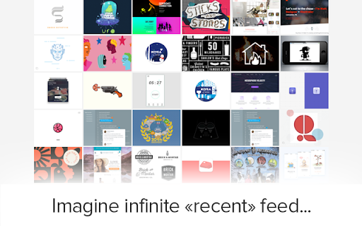 Dribbble. Infinite.