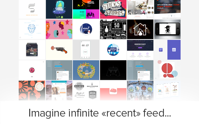 Dribbble. Infinite. Preview image 3