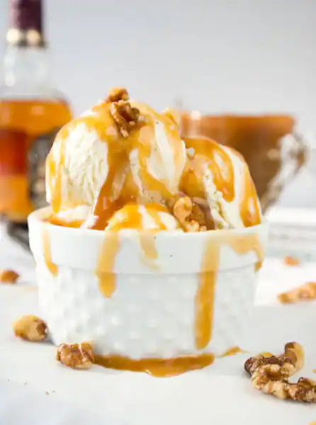 Vanilla Ice Cream With Butterscotch Crush