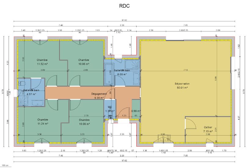  Vente Terrain + Maison - Terrain : 465m² - Maison : 117m² à Saint-Gervais-en-Belin (72220) 