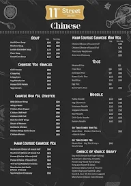 11th Street Bistro menu 3