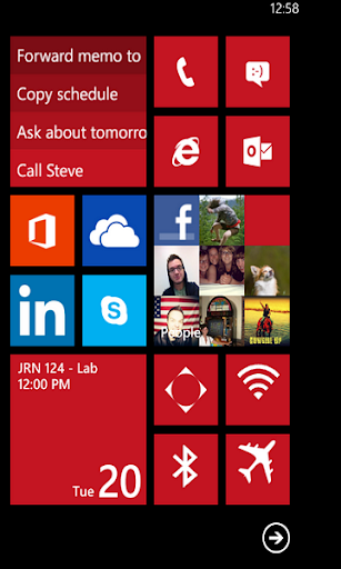 Lumia Edge için Tema