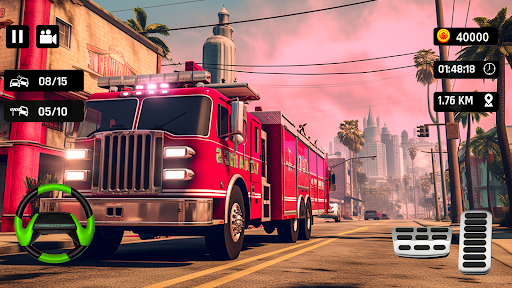 Screenshot Fire Truck Games - Truck Game