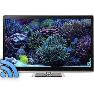 Aquariums on TV via Chromecast