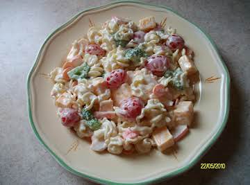 Pasta & Imitation Crab Salad