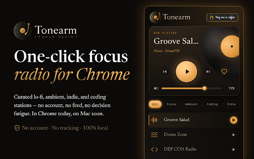 Tonearm screenshot 1