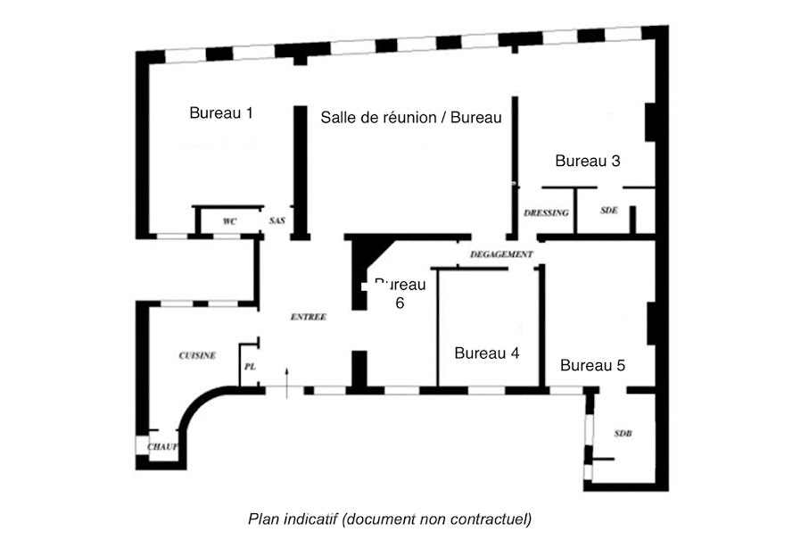 Vente locaux professionnels 6 pièces 182 m² à Paris 9ème (75009), 2 095 000 €