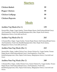 King's Kitchen menu 1