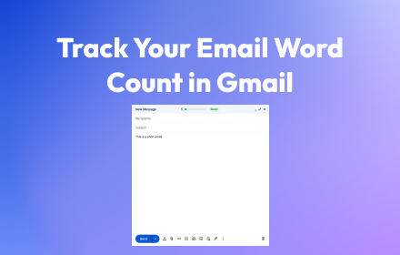Gmail Word Count small promo image