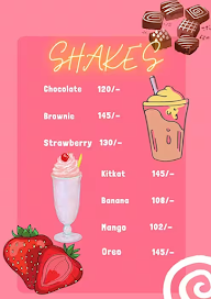 Flavour's & Shake's menu 3