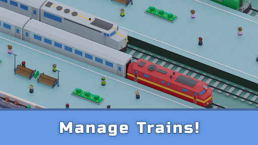 Screenshot Idle Train Empire Tycoon