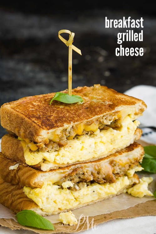 Breakfast Grilled Cheese Sandwich