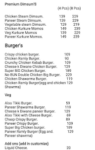 Juicy Shawarma menu 3