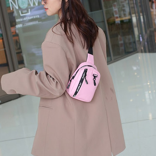 Title 2, Womens Chest Bag Simple Fashion Color Contrast...