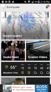 Earthquake Alert Tracker App banner