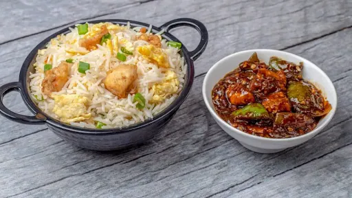 Chicken Manchurian Rice