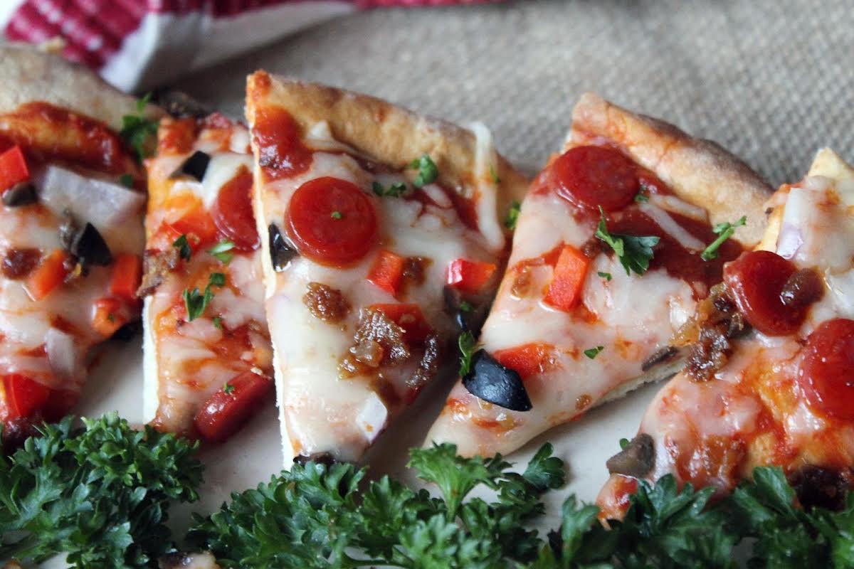 Pita Pizza | Just A Pinch Recipes