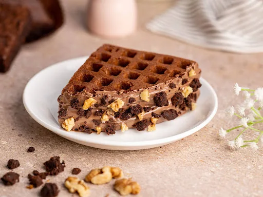 Walnut Brownie Pocket Waffle