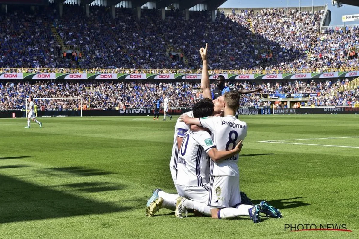 Anderlecht met fin à l'invincibilité de Bruges à domicile et peut encore croire au titre !