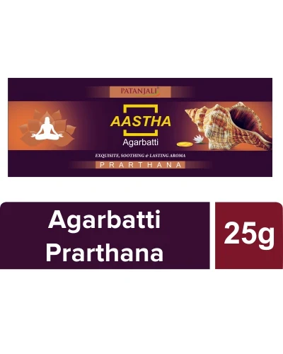 Patanjali Aastha Agarbatti Prarthana - 25 gm