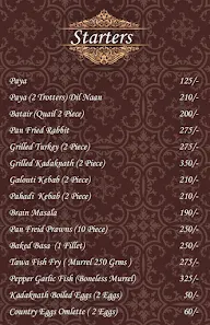 Meatscape Restaurant menu 1