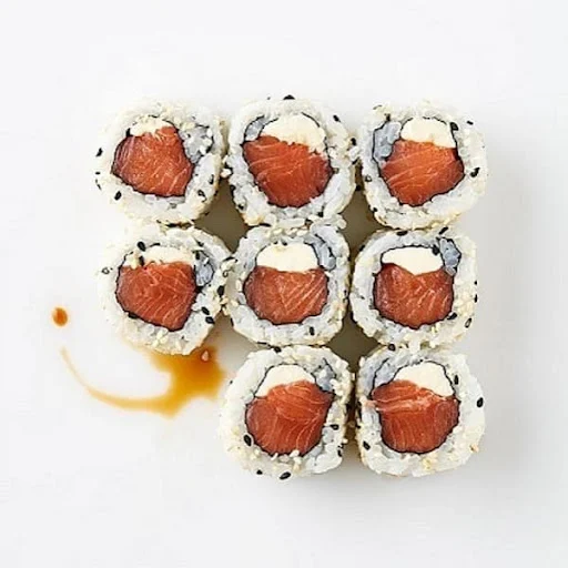 Salmon And Philadelphia Cheese Sushi