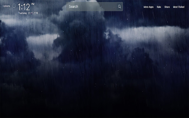 Rain Wallpapers New Tab